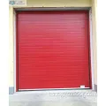 Puerta de garaje con obturador de aluminio motorizado